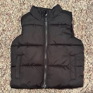 Old Navy Kids Black Puffer Vest